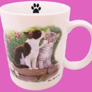 Loving cats by Pervis Clayton Weins/Wild Wings mug,Valentines Day,gift